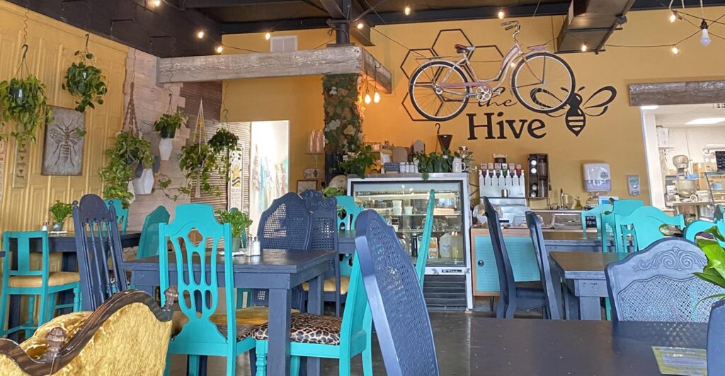 Differently abled people learn job skills at The Hive, a café in Willard, Mo.