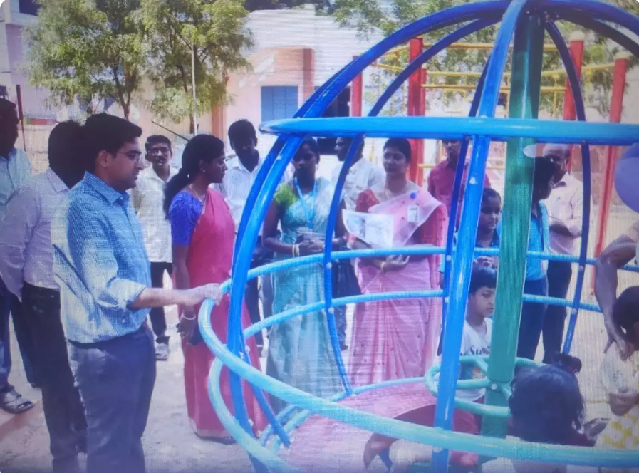 World Cerebral Palsy Day - Tirunelveli has a sensory park with play equipment for children with intellectual disabilities