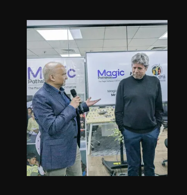 Magic Software's Magic Pathsala Announces Partnership with Kapil Dev's Khushii