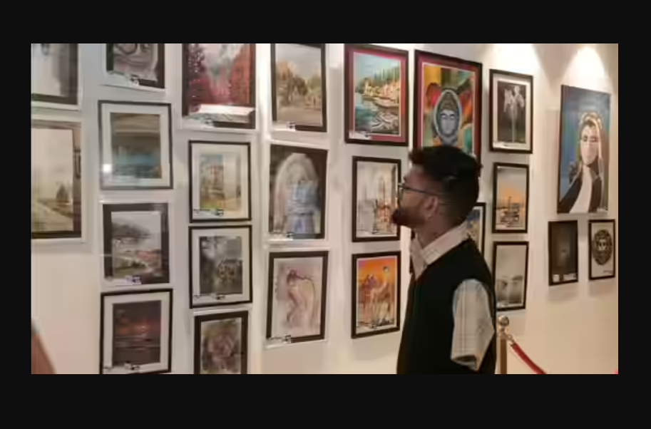 Unique visual art exhibition by differently-abled artists impresses tricity