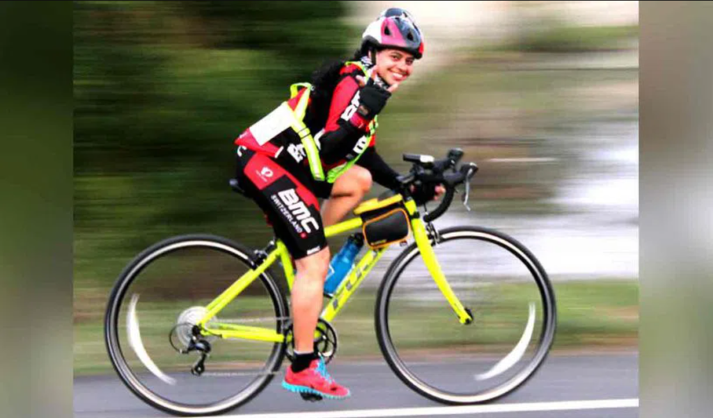 India’s first differently-abled cyclist to participate in longest race