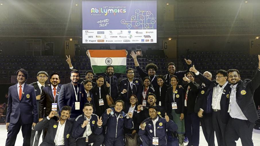 Awards India's Differently Abled Youths Make their Mark with 7 Medals at 10th International Abilympics Held in France