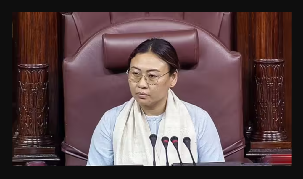 Phangnon Konyak becomes first woman MP from Nagaland to preside over Rajya Sabha