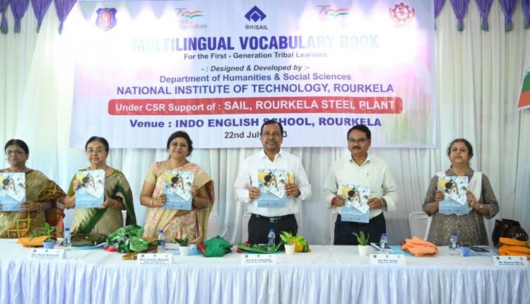 RSP & NIT-Rourkela Release Multilingual Vocabulary Book For Tribal Students